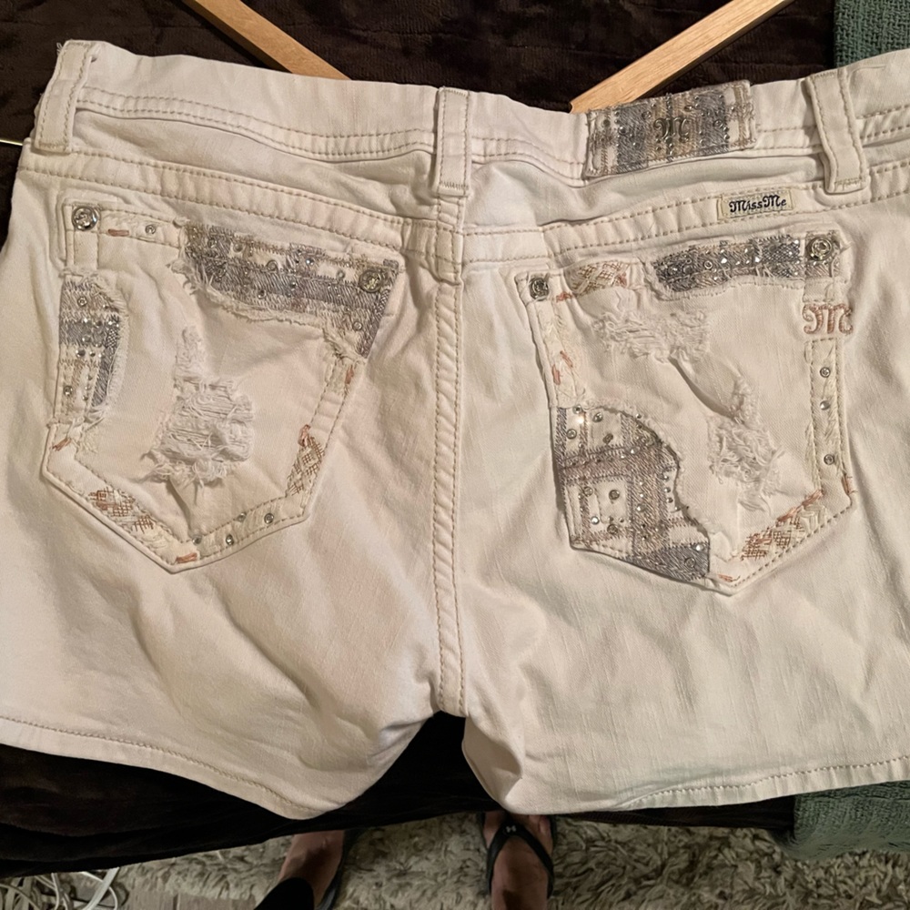 miss me white shorts